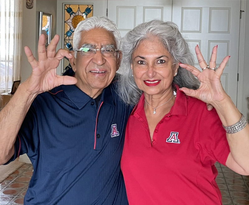 Dr. Gulshan Sethi with Neelam Sethi